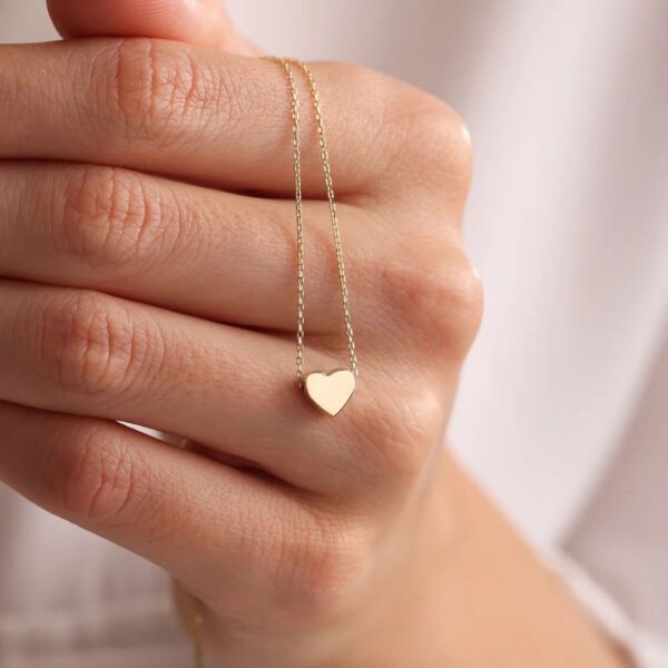 Small Heart Necklace - Image 2